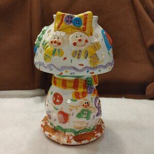 Vintage Holida Tealight Candle Lamp